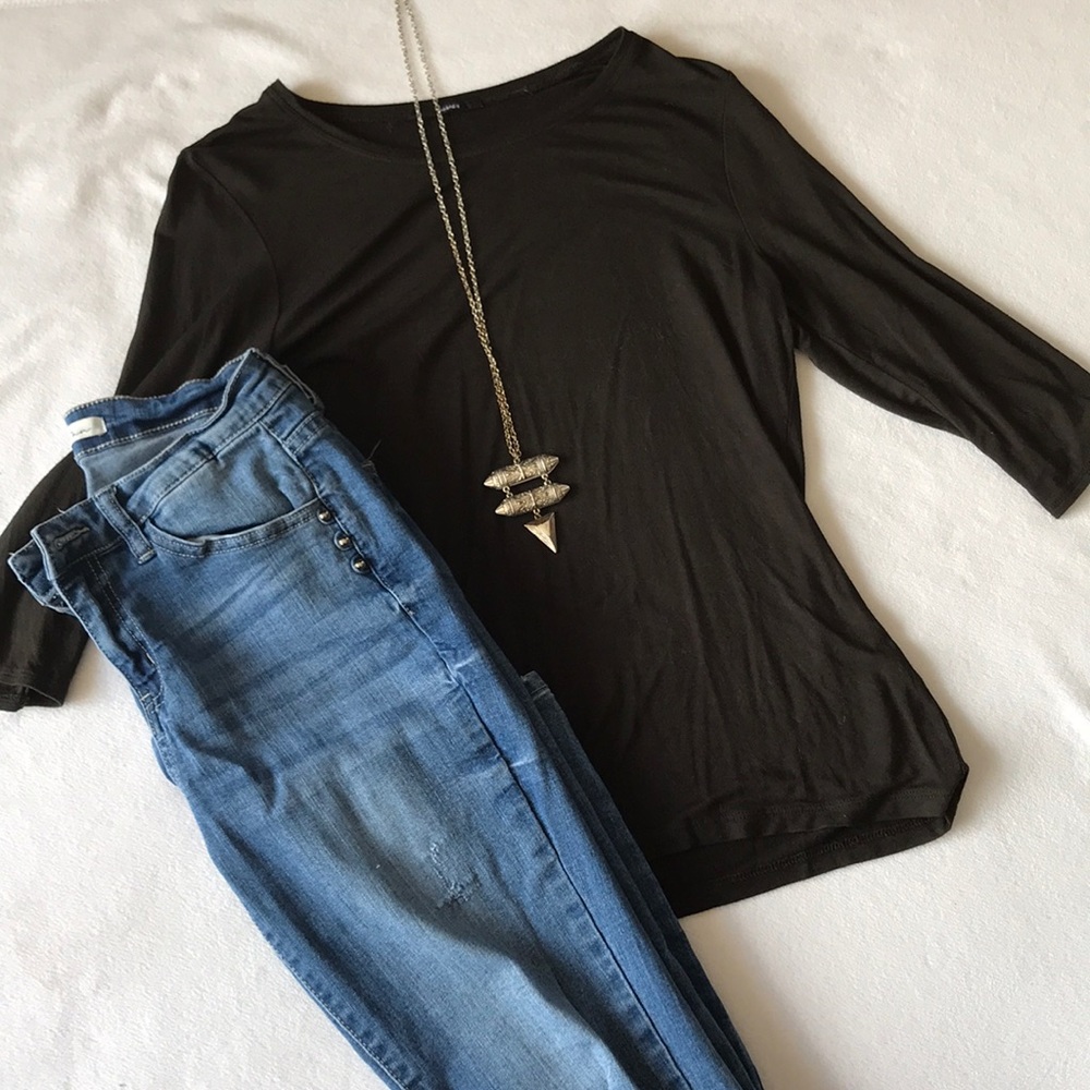 Tahari 1/2 Length Sleeve Shirt